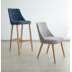 Стілець високий барний (напівбарний) ТЕО із дерева бук /дуб